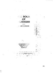 Cover of: The book of business