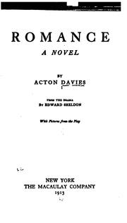 Cover of: Romance by Davies, Acton