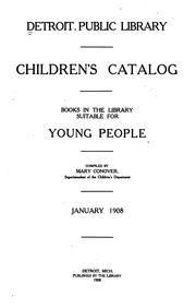 Cover of: Children's catalog.