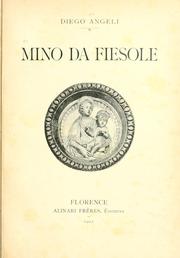 Cover of: Mino da Fiesole.