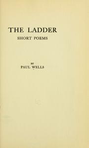 Cover of: The ladder: short poems