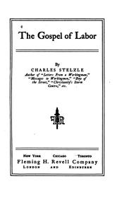 Cover of: The gospel of labor