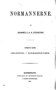 Cover of: Normannerne. by Johannes C. H. R. Steenstrup