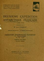 Cover of: Gastropodes prosobranches, scaphopode et pélécypodes by Édouard Lamy