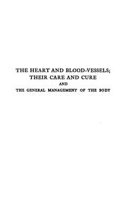 Cover of: The heart and blood-vessels by Imanuel H. Hirschfeld
