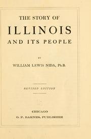Cover of: The story of Illinois and its people