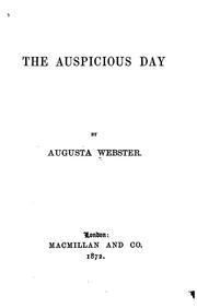 Cover of: The auspicious day