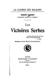 Cover of: La guerre des Balkans