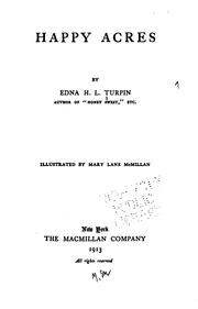 Cover of: Happy Acres by Turpin, Edna Henry Lee