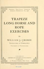 Cover of: Trapeze, long horse and rope exercises
