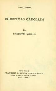 Cover of: Christmas carollin'