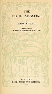 Cover of: The four season