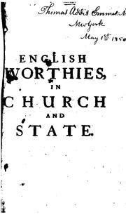 Cover of: Anglorum speculum: or The worthies of England, in church and state.