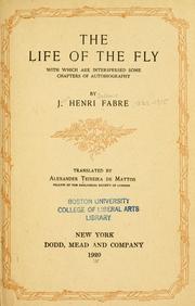 Cover of: The life of the fly by Jean-Henri Fabre