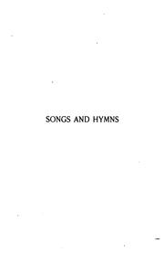 Cover of: Songs and sonnets: and other poems