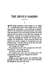 Cover of: The devil's garden by W. B. Maxwell
