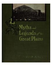 Cover of: Myths and legends of the great plains by Katharine Berry Judson