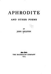 Cover of: Aphrodite by John Helston