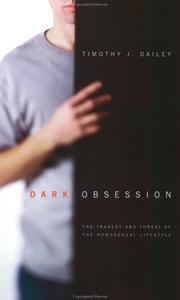 Cover of: Dark obsession by Timothy J. Dailey