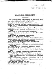 Cover of: An introduction to the study of colonial history, for use in secondary schools by Yule, Emma Sarepta., Yule, Emma Sarepta.