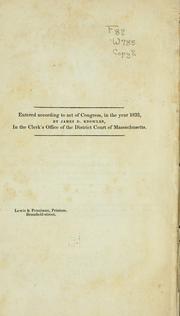 Cover of: Memoir of Roger Williams: the founder of the state of Rhode-Island.