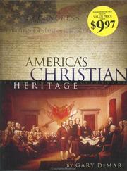 Cover of: America's Christian heritage by Gary DeMar
