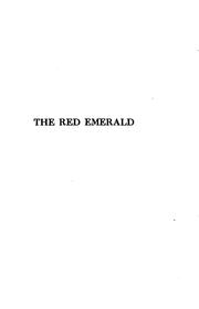 Cover of: The red emerald
