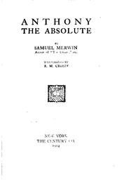 Cover of: Anthony the absolute