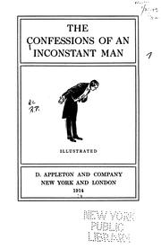 Cover of: The confessions of an inconstant man