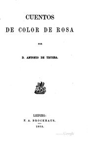 Cover of: Cuentos de color de rosa
