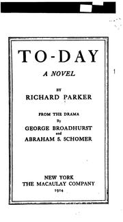 Cover of: To-day: a novel