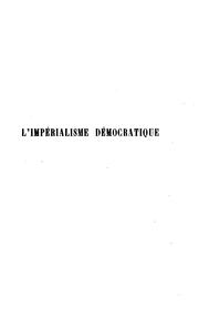 Cover of: L' impérialisme démocratique