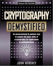 Cover of: Cryptography demystified