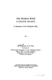 Cover of: The woman with a stone heart by Oscar William Coursey