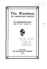 Cover of: Woodneys, an American Family | Ellis, J. Breckenridge