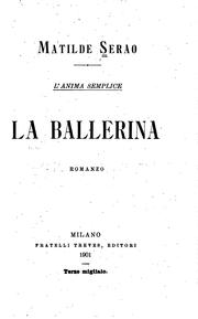 Cover of: La ballerina: romanzo.