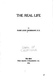 Cover of: The real life