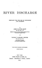 Cover of: River discharge by John Clayton Hoyt