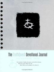 Cover of: The TruthQuest devotional journal by Peter M. Wallace