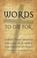 Cover of: Words to die for