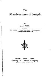 Cover of: The misadventures of Joseph