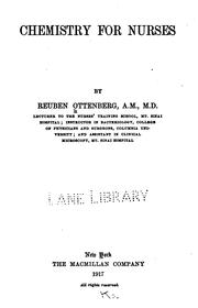 Chemistry for nurses by Reuben Ottenberg