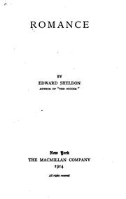 Romance by Edward Sheldon