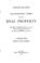 Cover of: Illustrative cases on the law of real property