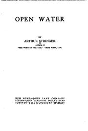 Cover of: Open water by Arthur Stringer