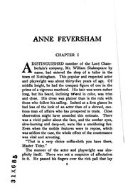 Cover of: Anne Feversham by J. C. Snaith