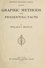 Cover of: Graphic methods for presenting facts