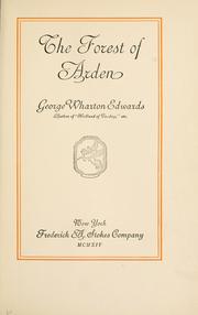 Cover of: The forest of Arden