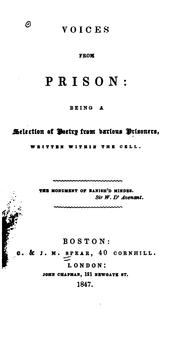 Cover of: Voices from prison by Charles Spear