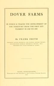 Cover of: Dover farms by Frank Smith